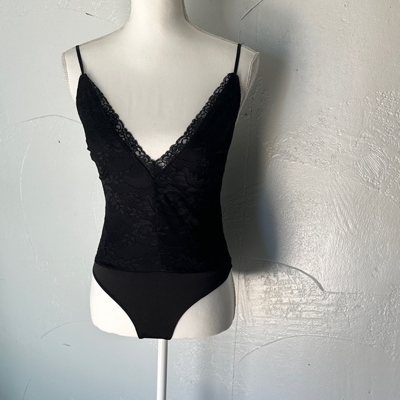 Urban Outfitters Other - Urban Outfitters Black Lace Bodysuit